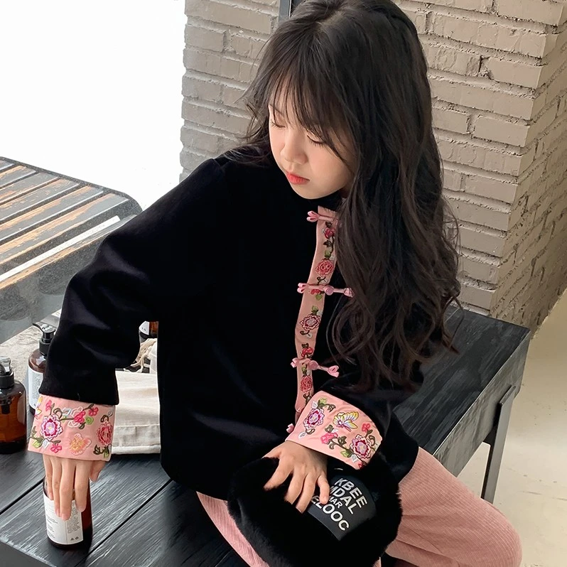西西家冬季新中式保暖潮服盘扣羽绒服外套NF8211
