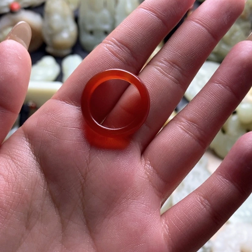 【闪购商品】玛瑙/玉髓戒指未镶嵌