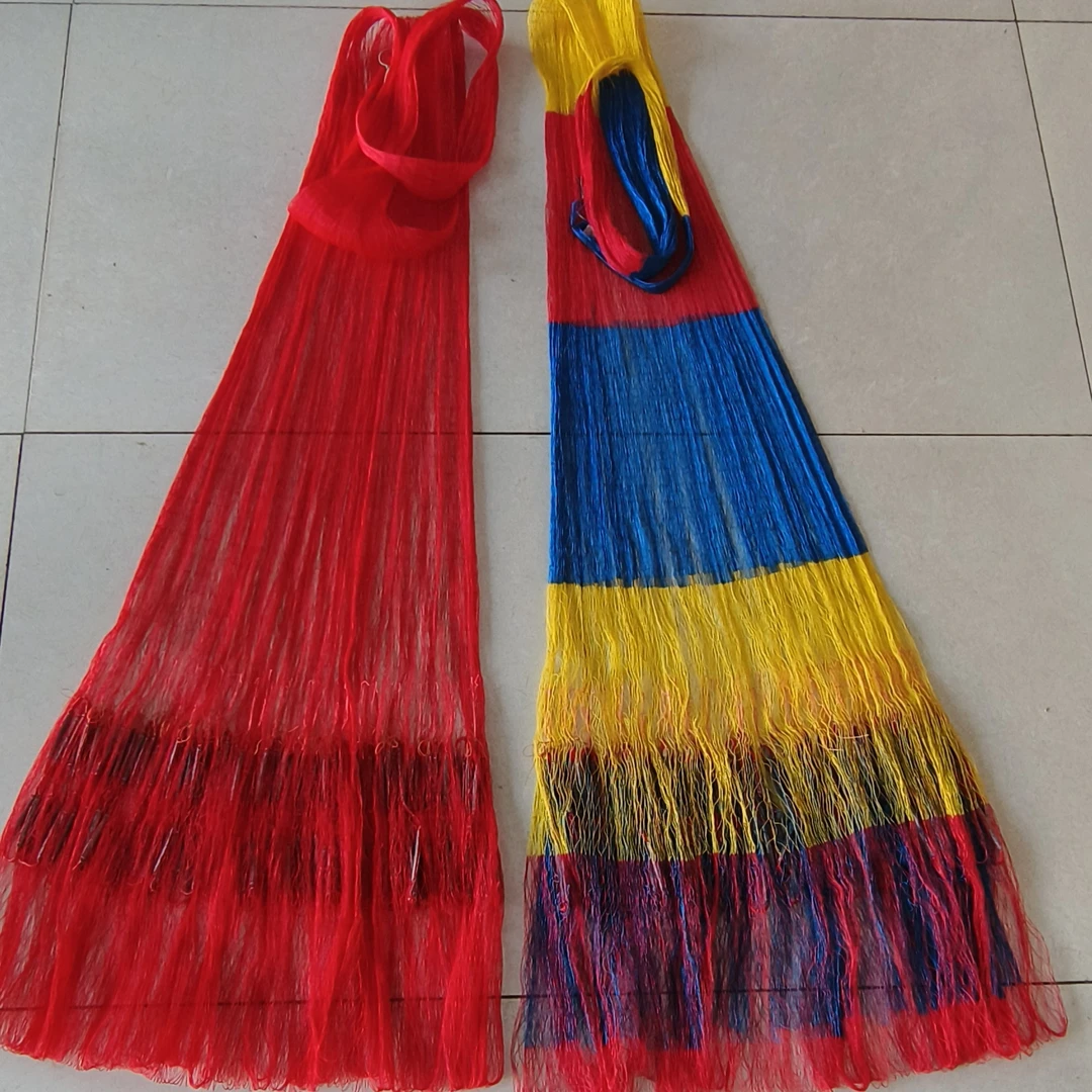 四编大力马线两指3.5米高7.5斤重 纯手工编织原丝内染永不褪色