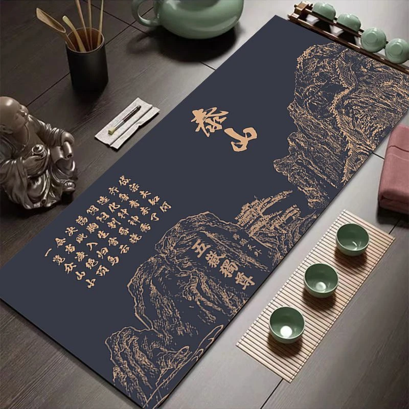 中式桌垫茶垫茶布禅意茶席茶盘垫长条功夫茶具桌布茶壶垫茶巾吸水