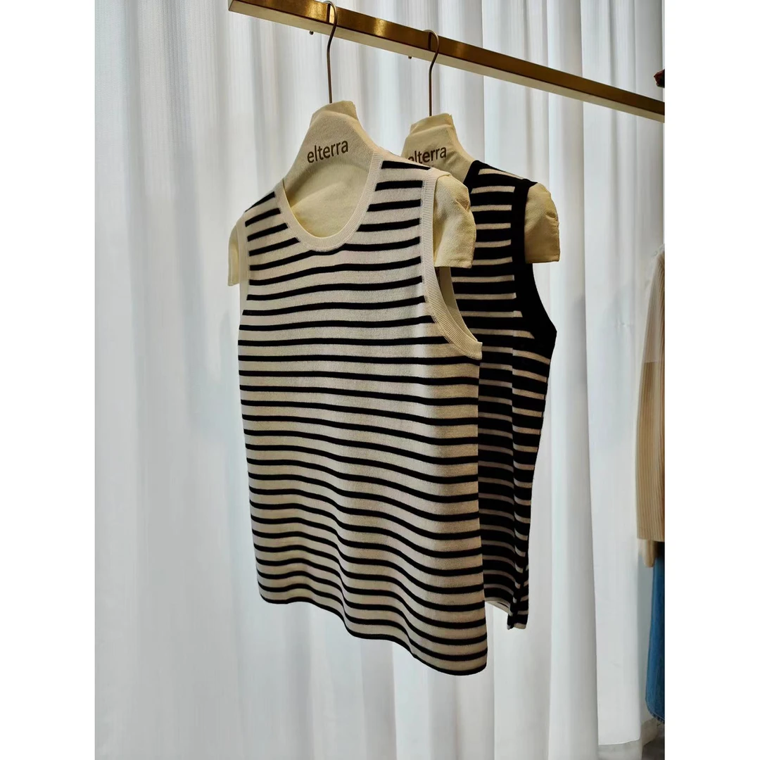 羊毛空心背心2102