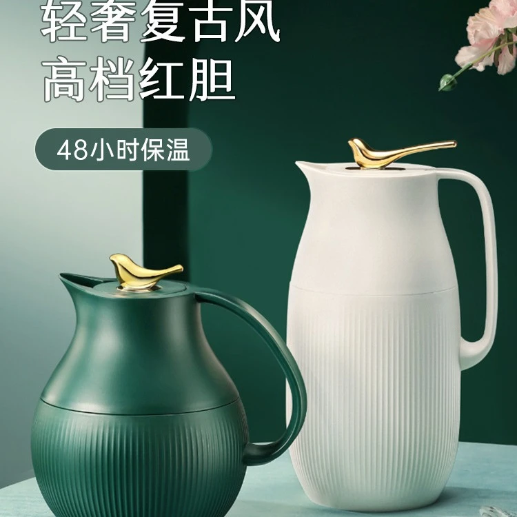 2025新款保温壶欧式家用暖水壶保温瓶家用大容量办公室便携热水瓶