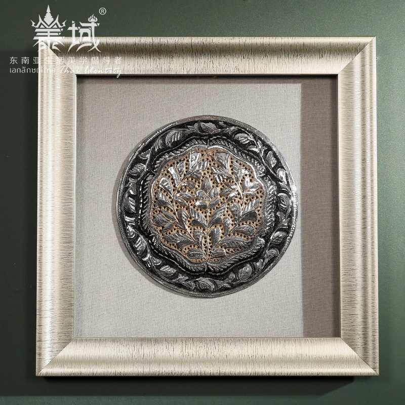 泰域《锡器》实物挂画 现代过道走廊墙面挂画 书房桌面摆台装饰画