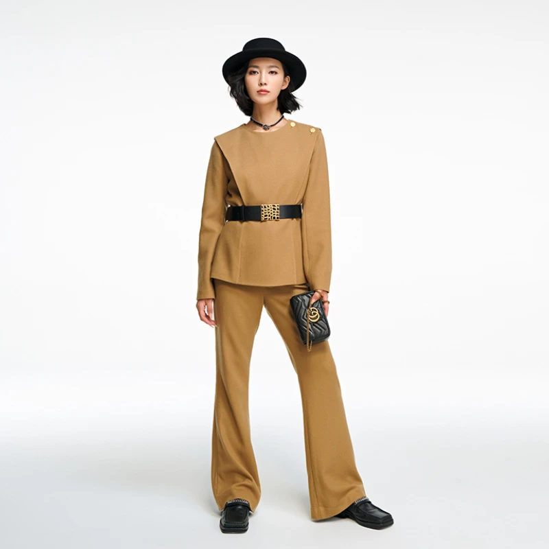 RMC-秋季上新卡其色休闲裤XZ-23960