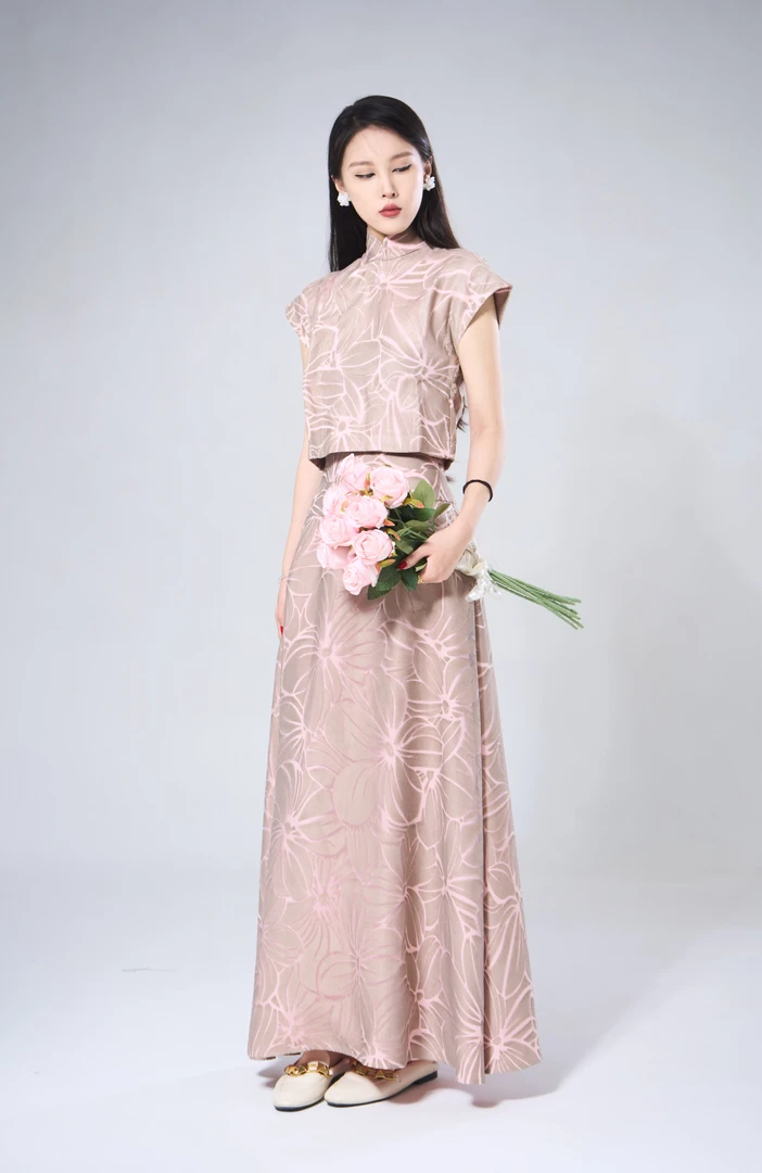 RMC-新中式气质显瘦半身裙修身WL夏季新款半身裙Q202305062