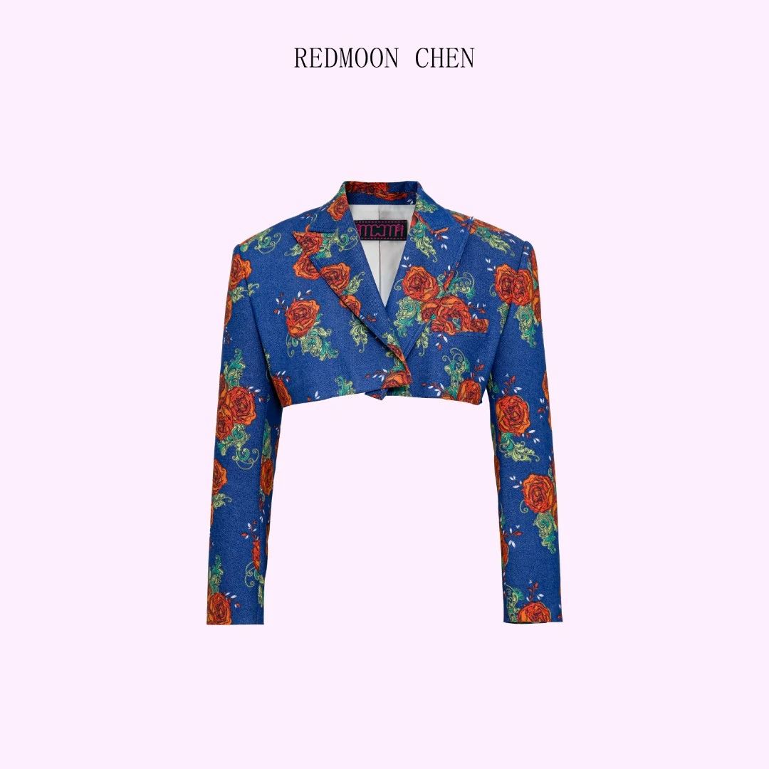 RMC-2023新款短上衣玫瑰外套T202202103
