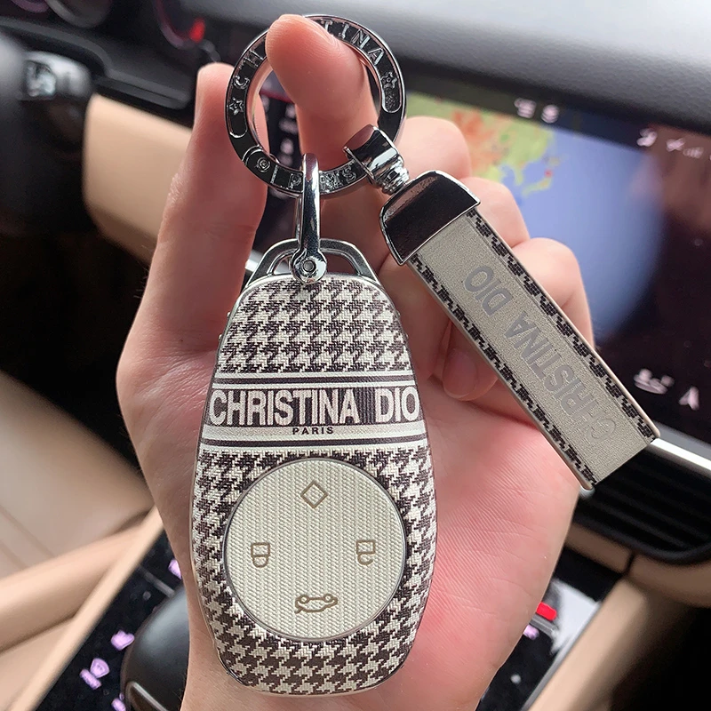 零跑t03钥匙套专用s01领跑钥匙壳C11轻奢汽车钥匙遥控钥匙包扣女