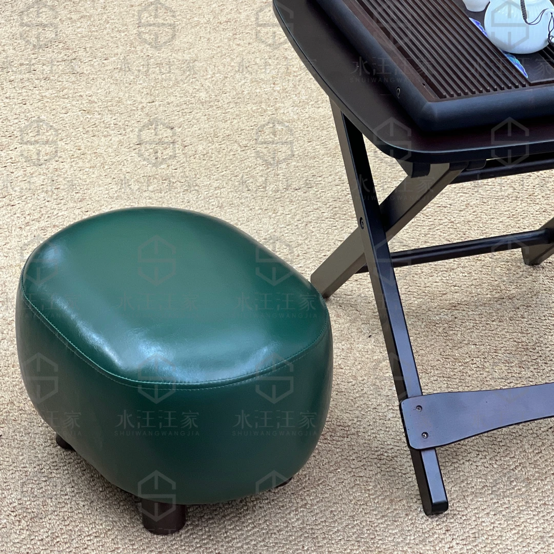 【珠珠凳】新中式创意家用时尚简约皮凳凳子客厅单人小凳