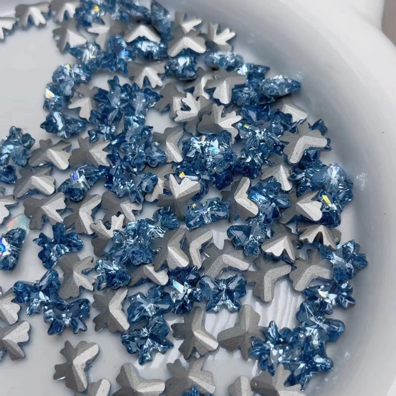 网红K9蝴蝶结8*10美甲钻