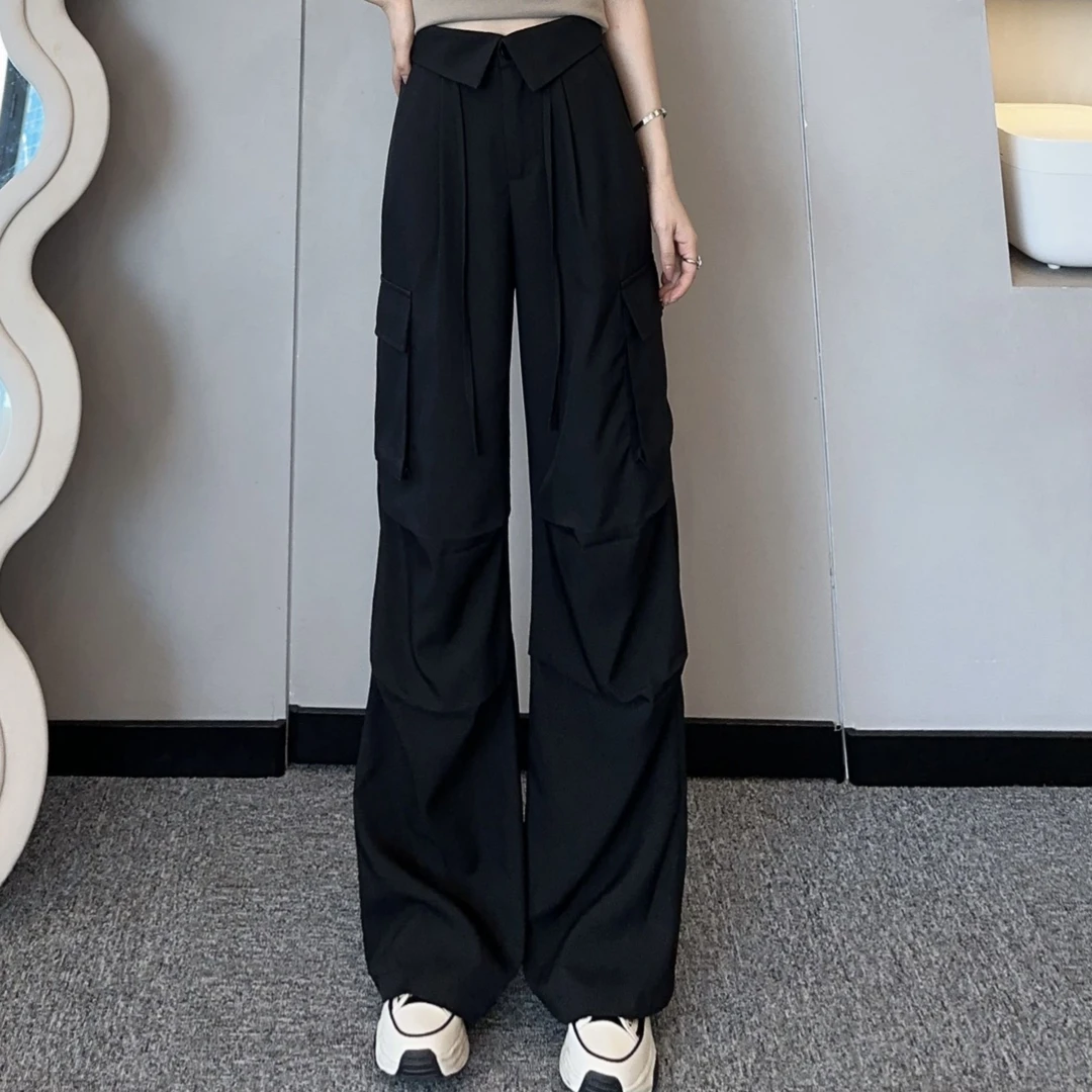 【两色工装裤】小允姐姐2023新款百搭时尚休闲工装裤