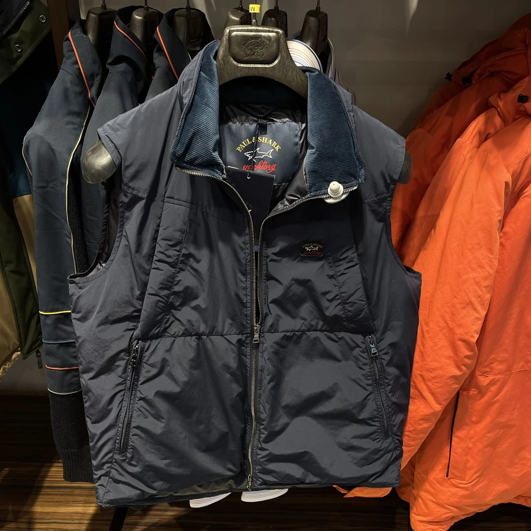 保鲨 不退换 特价灯芯绒领口羽绒马甲 下单联系客服