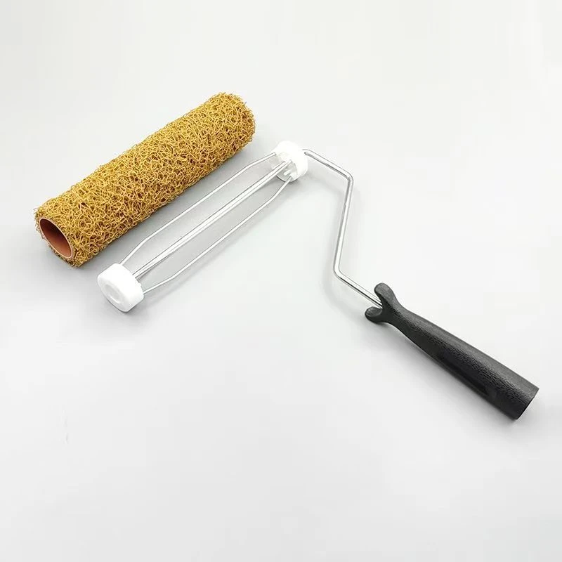 9寸乱纹装饰滚筒刷肌理漆硅藻泥厚浆腻子拉花纹理艺术工具