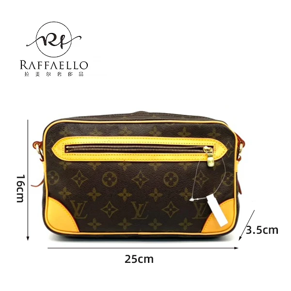 95新 LouisVuitton/路易威登 拉斐尔二G/横版开口笑相机