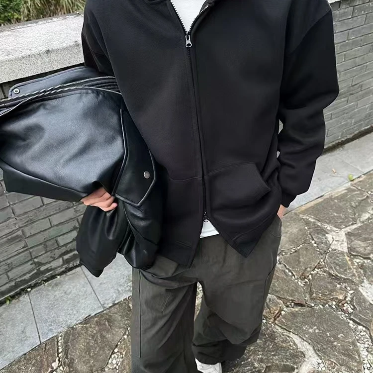 很有诚意！舒适且慵懒加绒加厚情侣连帽卫衣