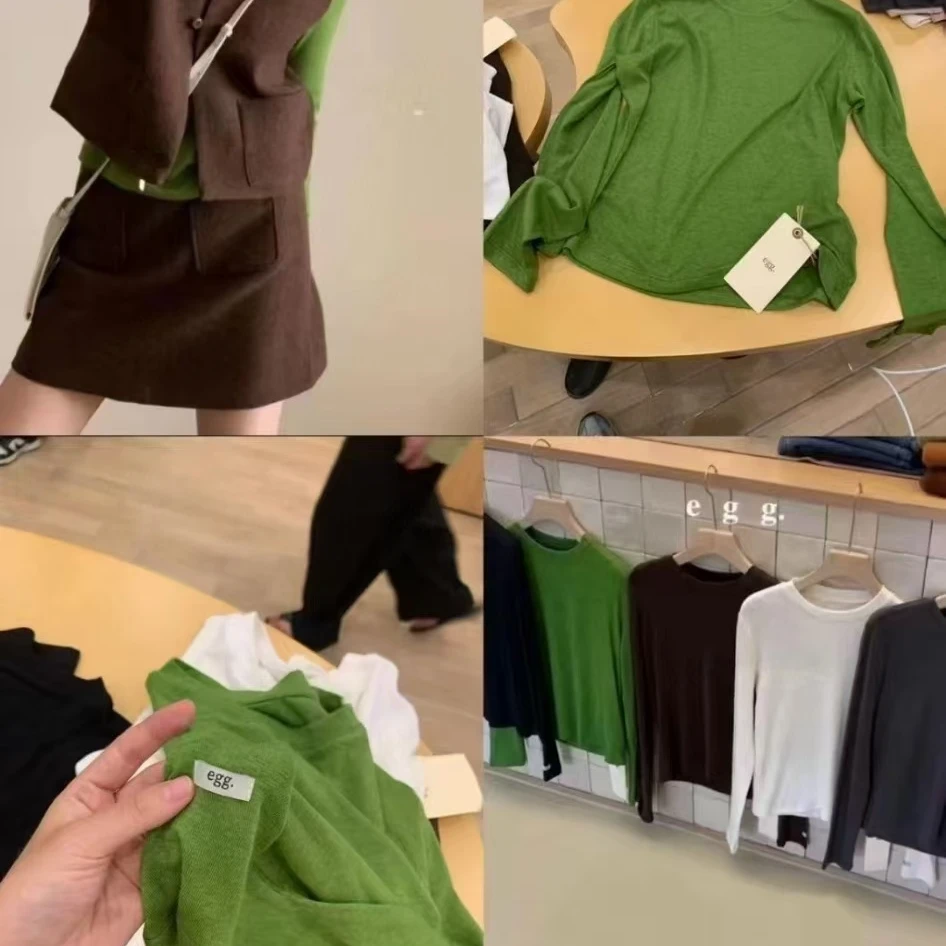 韩单加厚280g！！私服留3件！圆领舒适圈打底衫