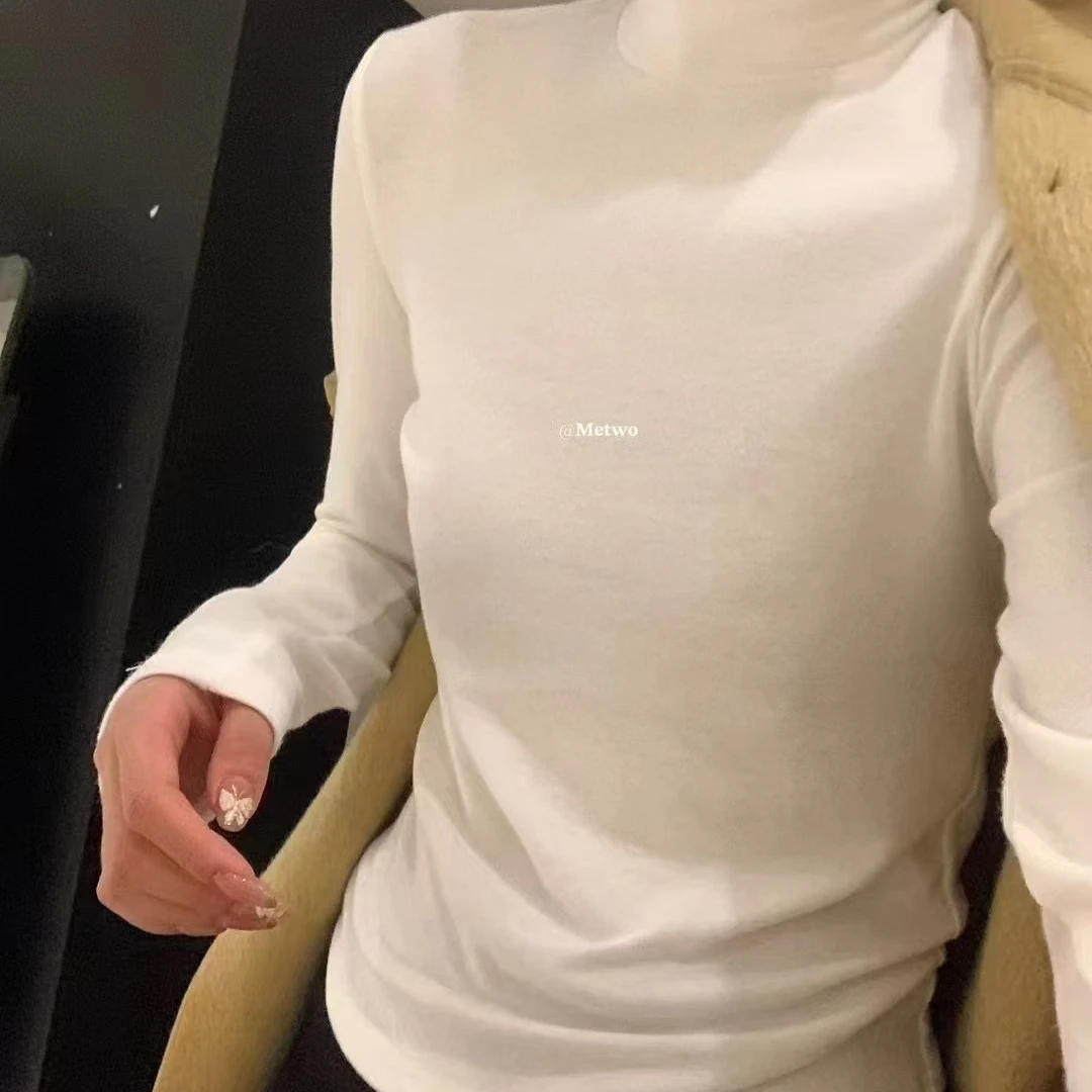 T09怎么穿都不腻~冬季软糯高领打底衫