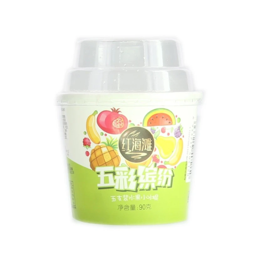 红海滩五彩缤纷冰棍水果口味 90g