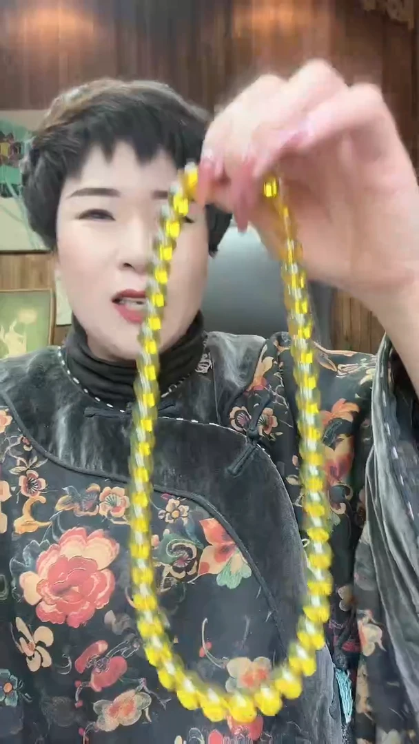 【闪购商品】琥珀颈饰未镶嵌932