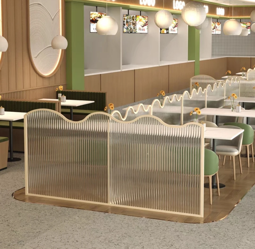 创意新中式餐厅火锅店卡座隔断网红餐厅卡座