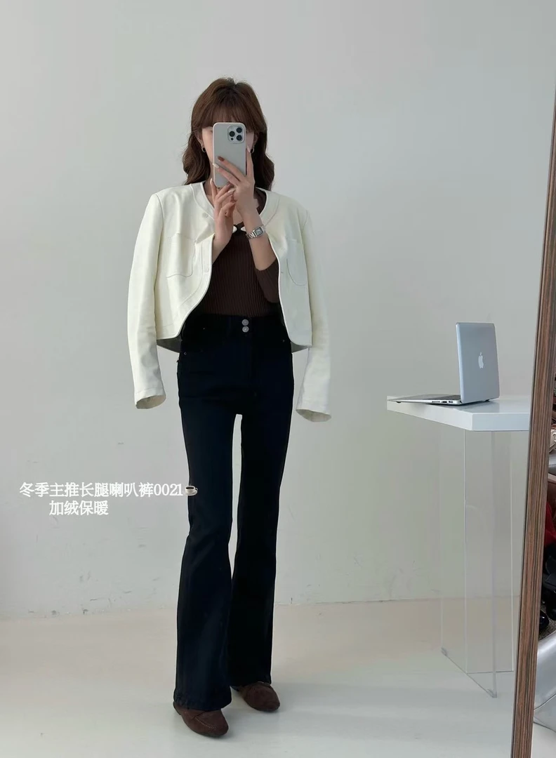 春款牛仔微辣裤0021