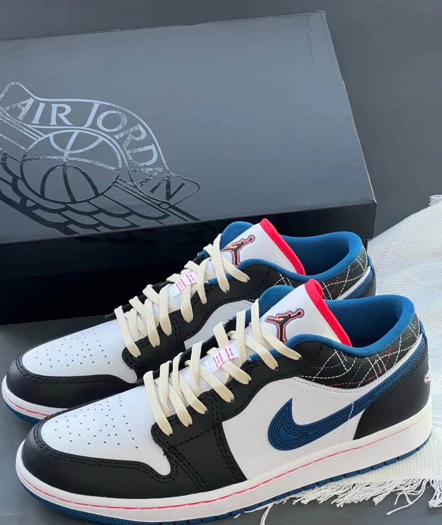 AIR JORDAN 1乔丹正品AJ1午夜蓝新款男子深蓝低帮板鞋官方正品