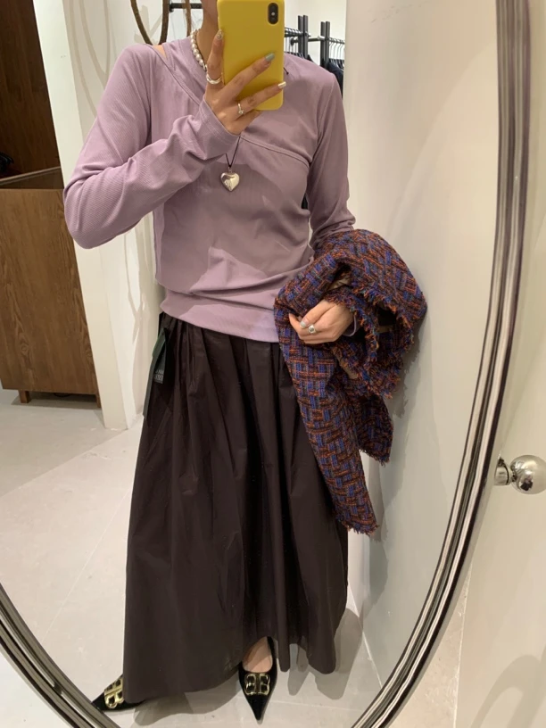 韩版时尚修身t 恤