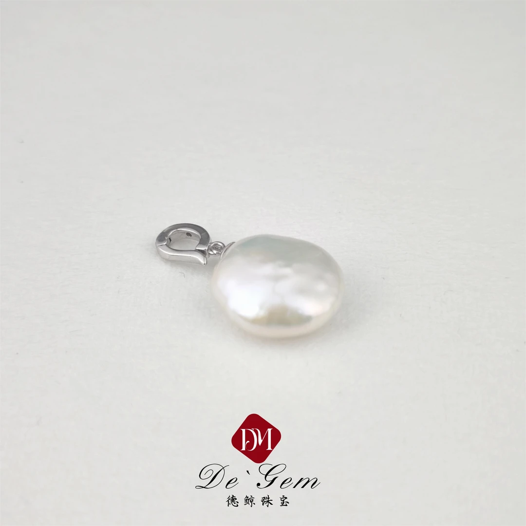 MLP2197【GRC-风城之花】S925银巴洛克万能扣吊坠不赠链带大证