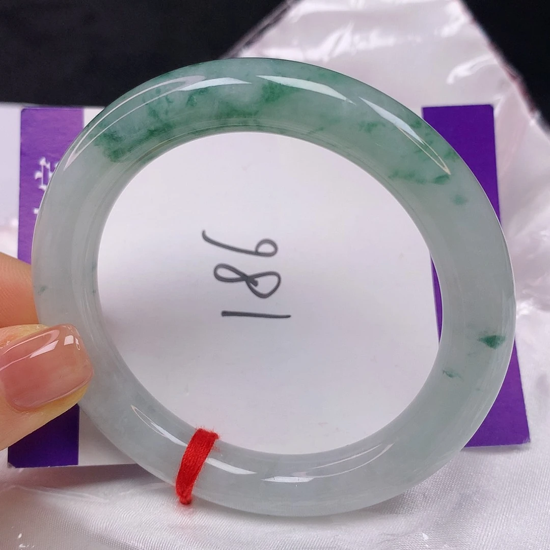 【闪购商品】翡翠手镯未镶嵌锤*53+圆条手镯