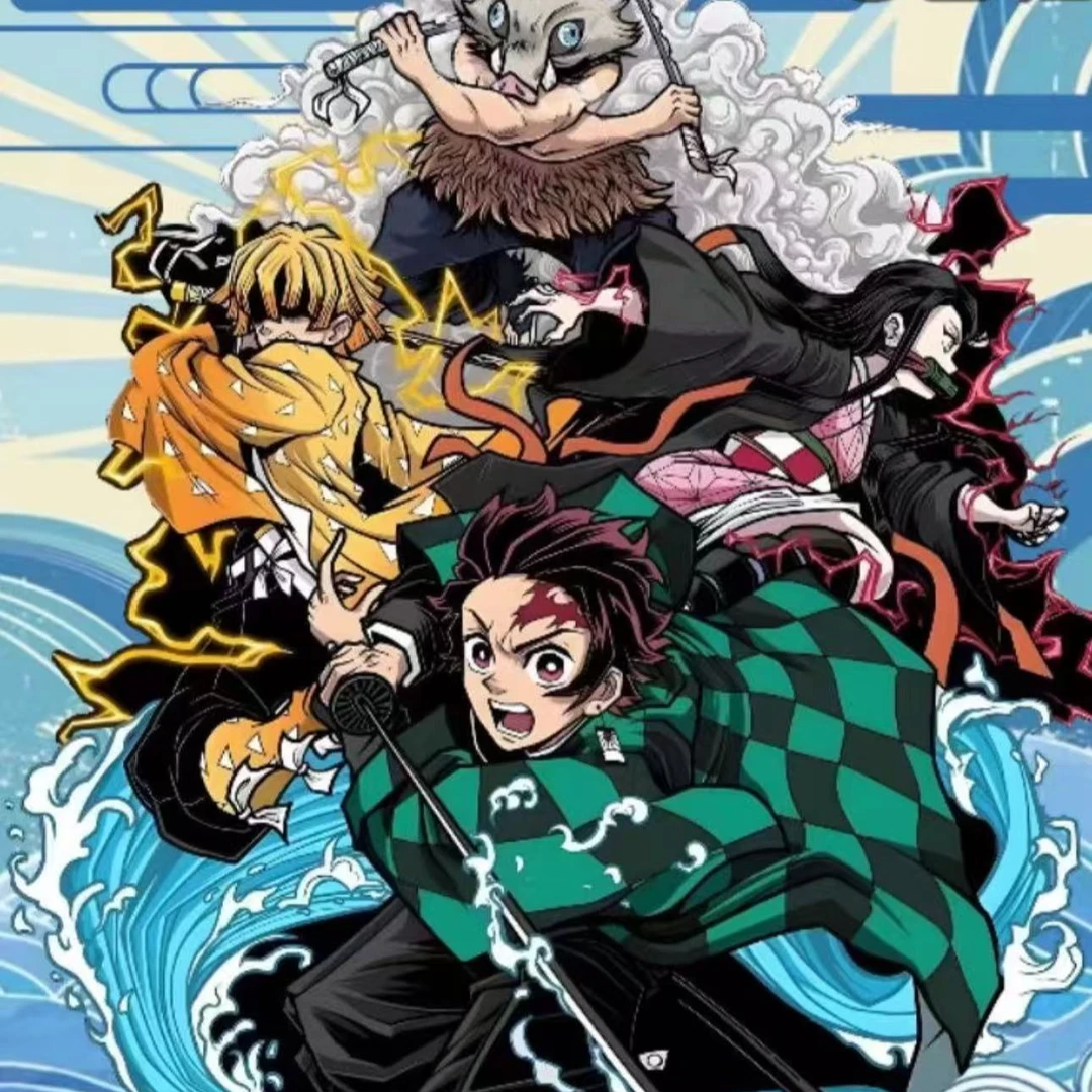 喵谷文创《鬼灭之刃》系列-盲盒吧唧