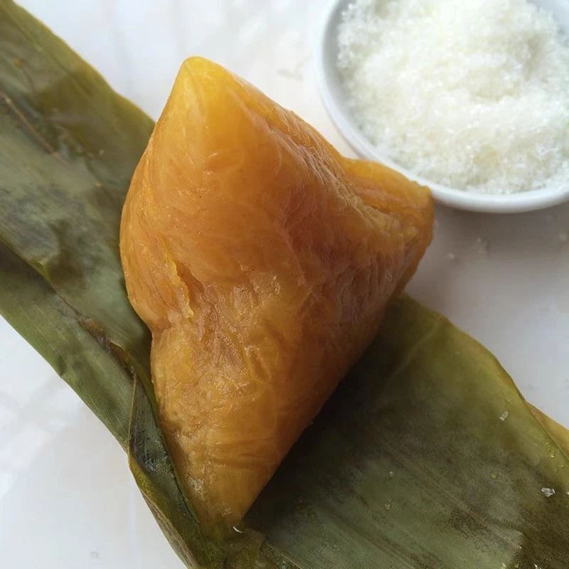 上饶铅山粽子 碱水粽 传统粽子经典红豆粽 肉粽 手工粽  900克