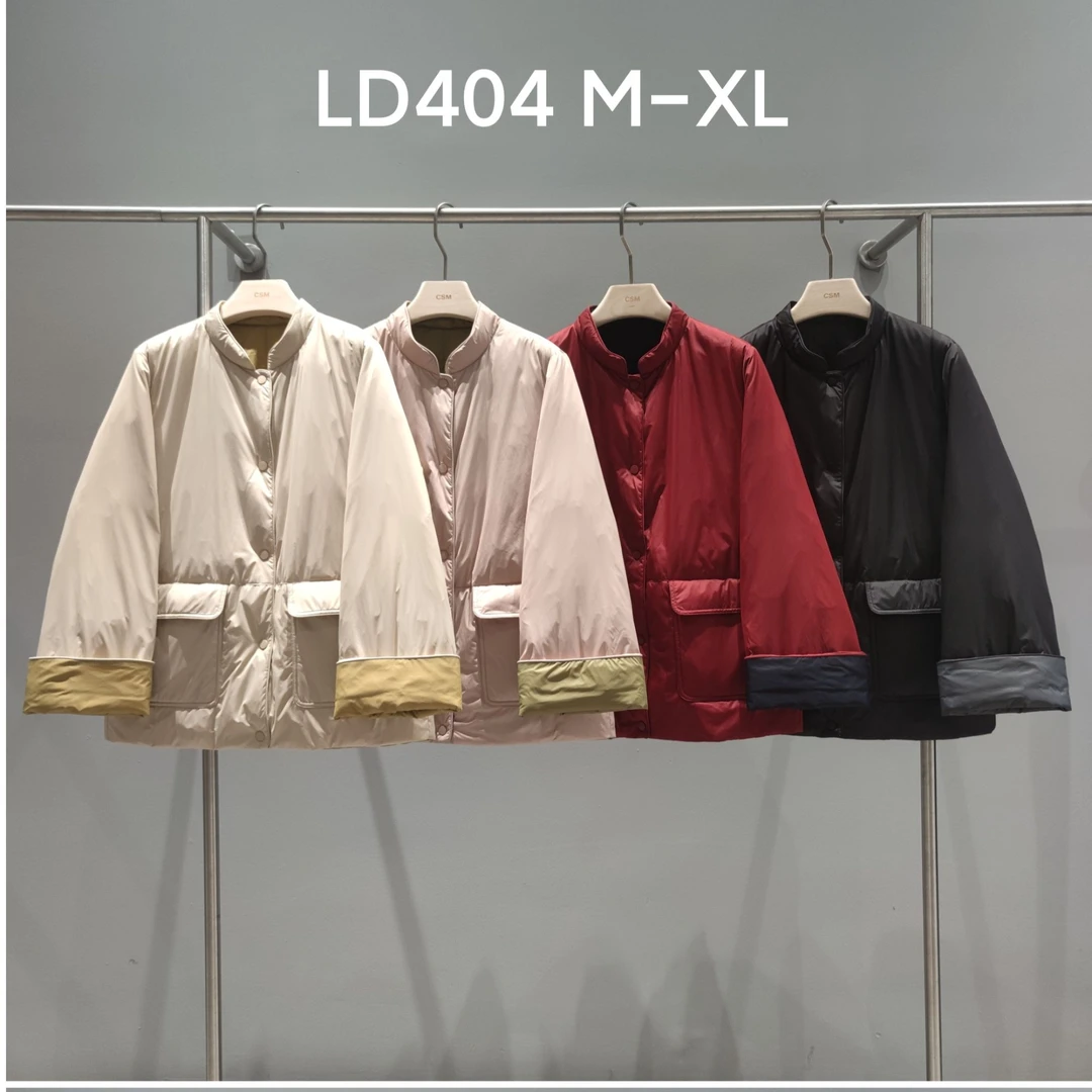 【苏大美】休闲时尚两面穿秋冬羽绒服LD*404