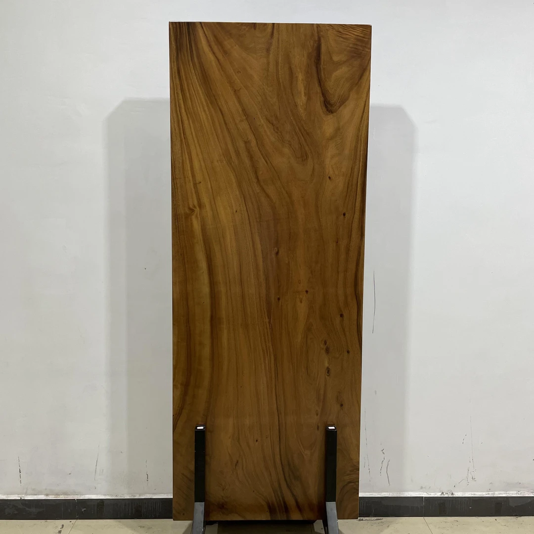 466-长224宽87厚6公分直边胡桃木大板实木整板原木茶桌茶台茶几