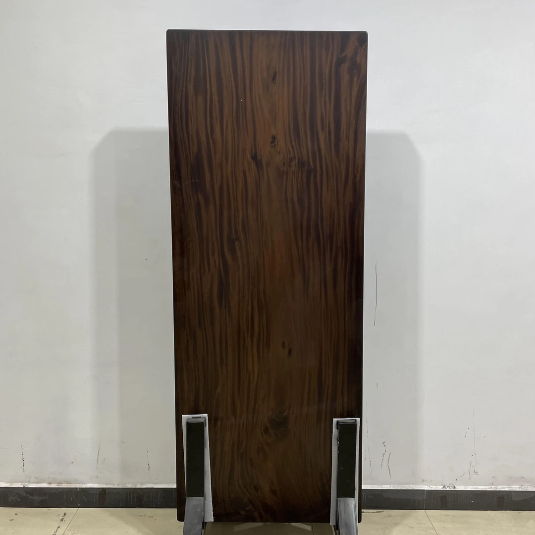 491-长216宽84厚6.5公分直边阿根廷黑胡桃木大板实木整板原木茶几