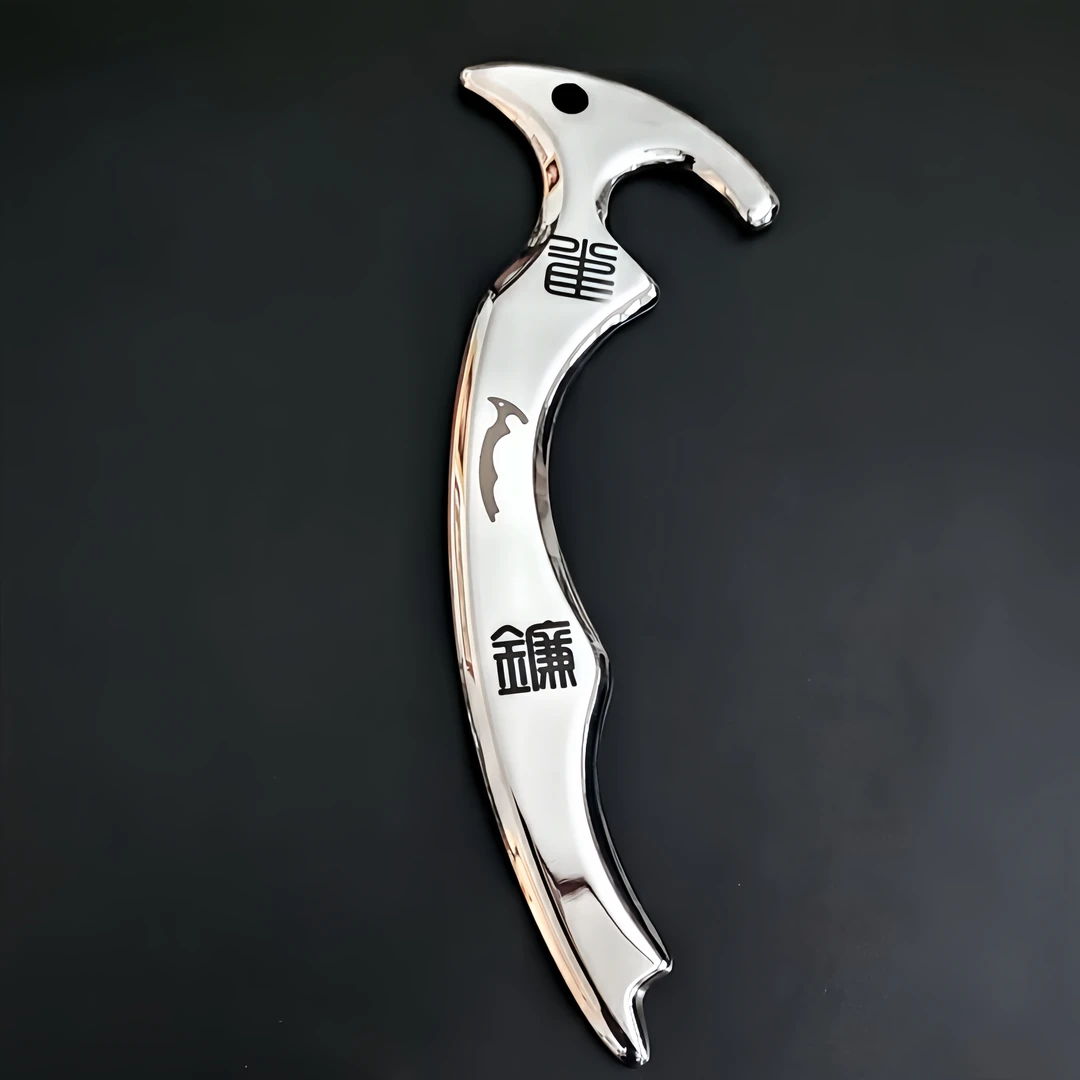 筋膜刀雀镰中间刃筋膜刀不锈钢肌肉放松刀体育健身瑜伽放松高效