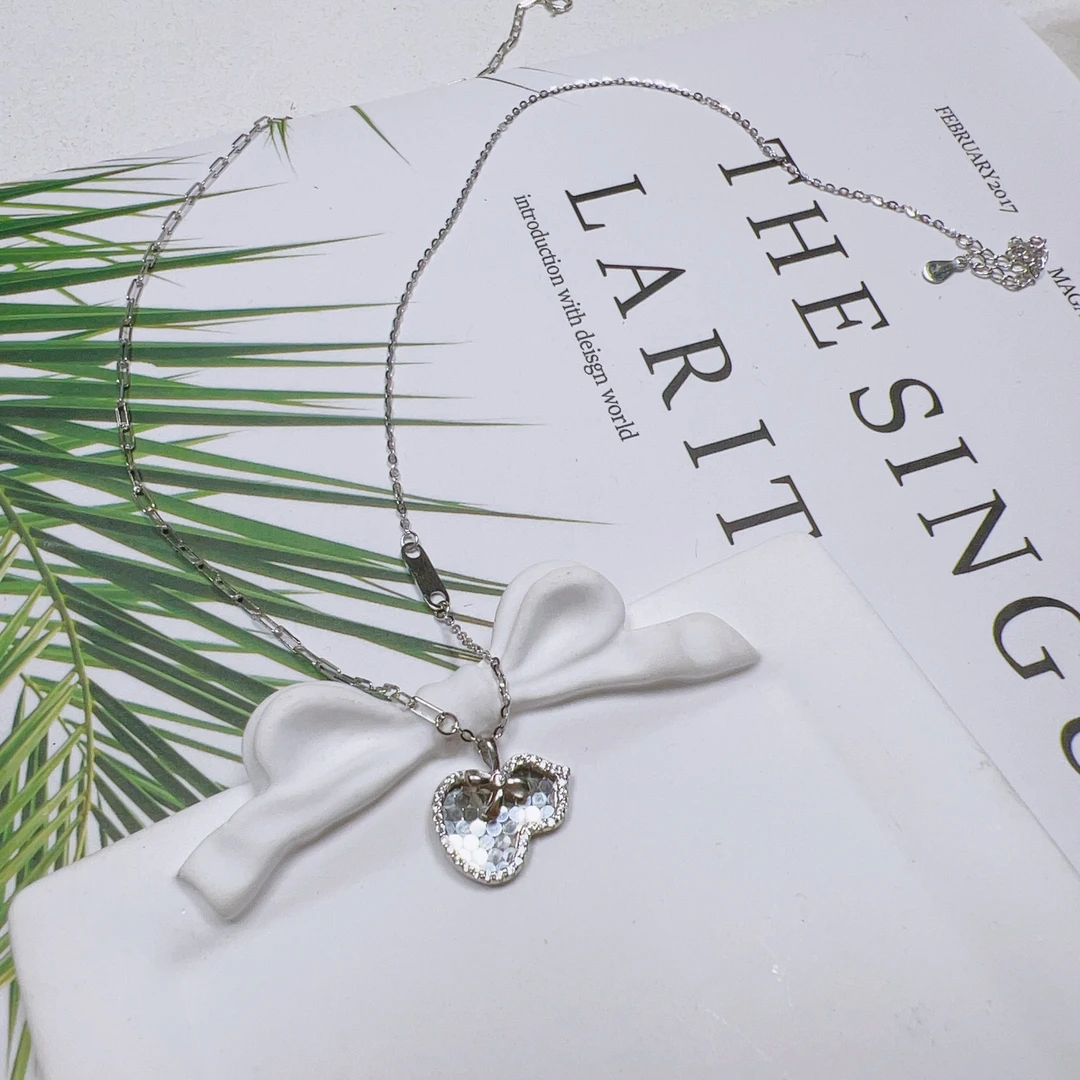 坠链均925银 S925银精工葫芦套链064