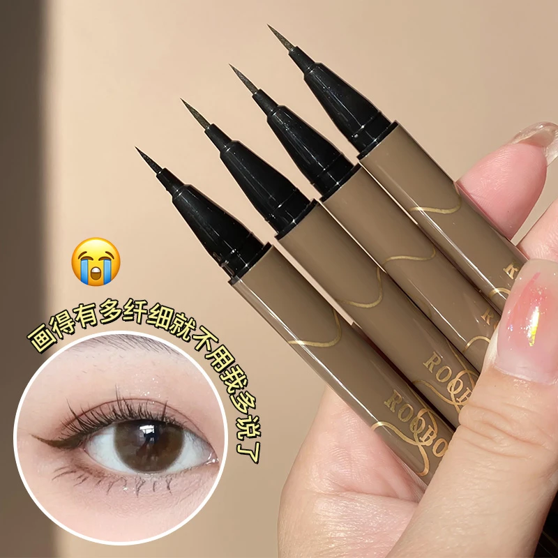 【到手3支】眼线液笔纤细持久防水不易晕染新手女画下睫毛推荐