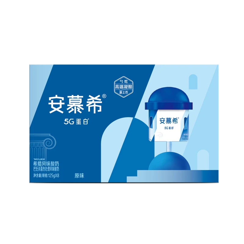 【8月】伊利安慕希5G蛋白高端凝酪
