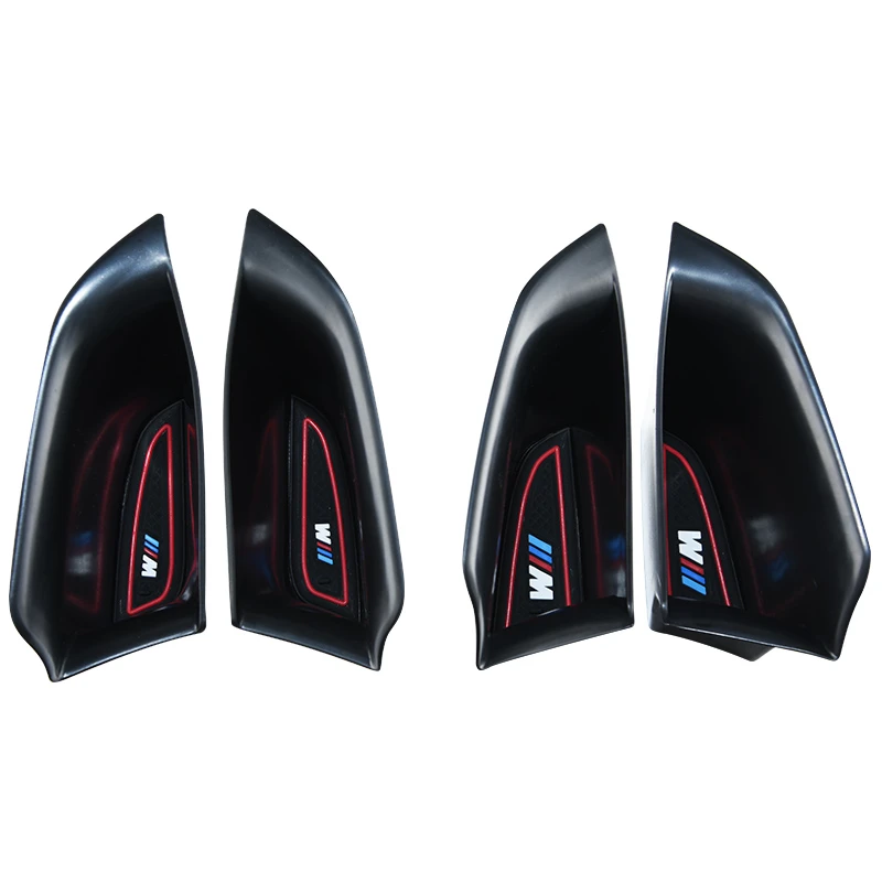 21款宝马新5系门把手储物盒530内饰改装五系车门内拉手置物盒装饰