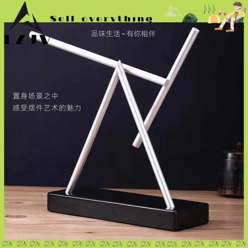 【LZJV】钢琴烤漆亮光钢铁侠混沌摆永动机摆件创意礼品反重力l1