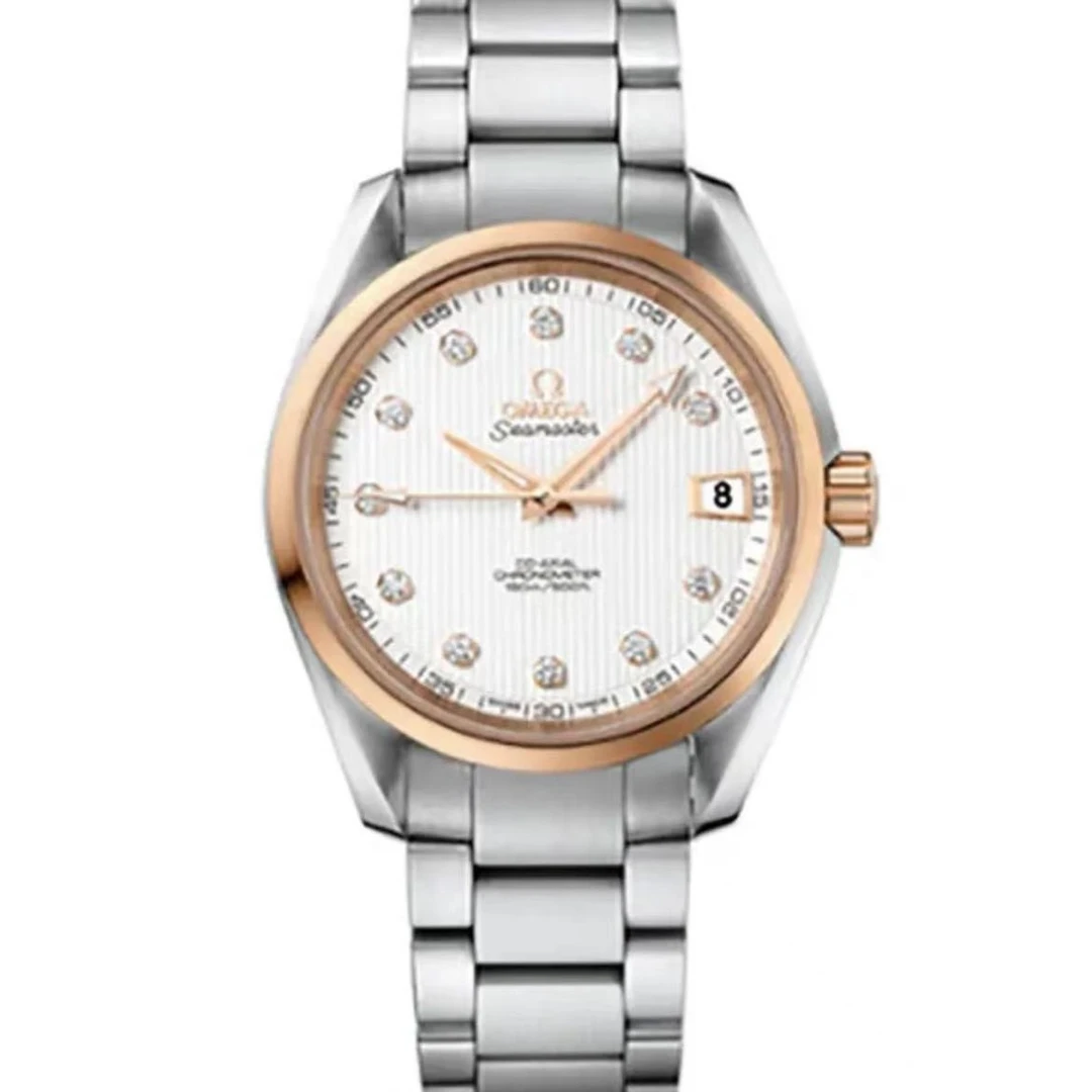 99新 Omega/欧米茄 海马系列/24年全套/表径38.5/钻刻/机械男表