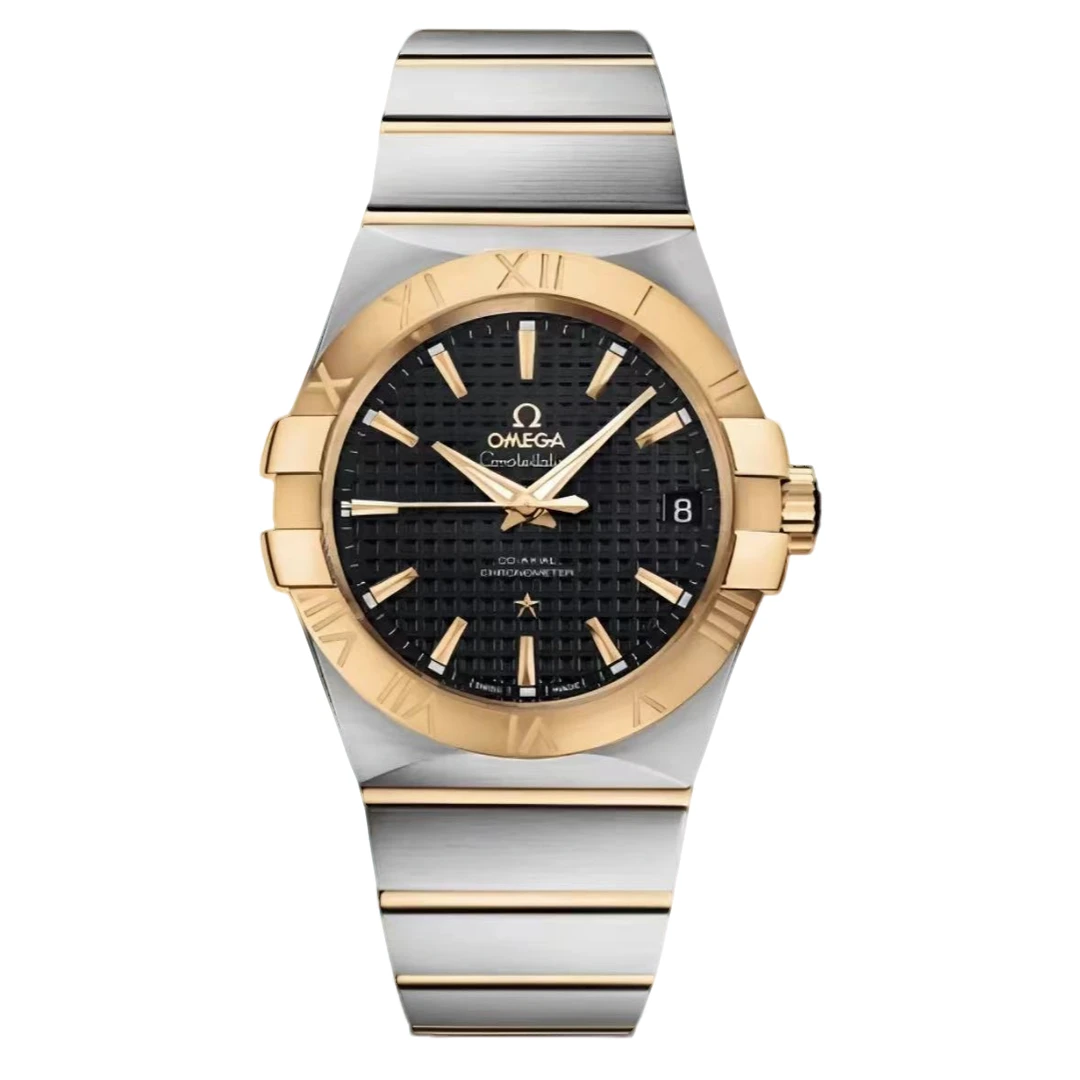 99新 Omega/欧米茄 星座/单表/表径35/机械男表