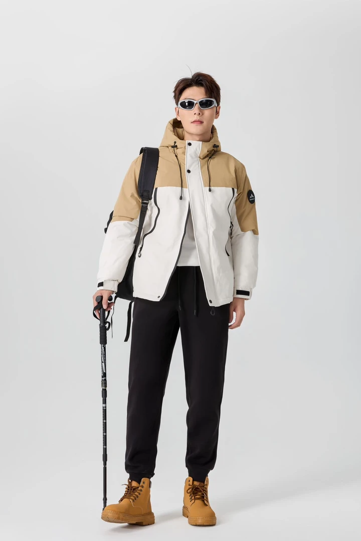 《康康大婉专属》情侣款羊毛防风裤情侣运动舒适休闲防风保暖裤8605