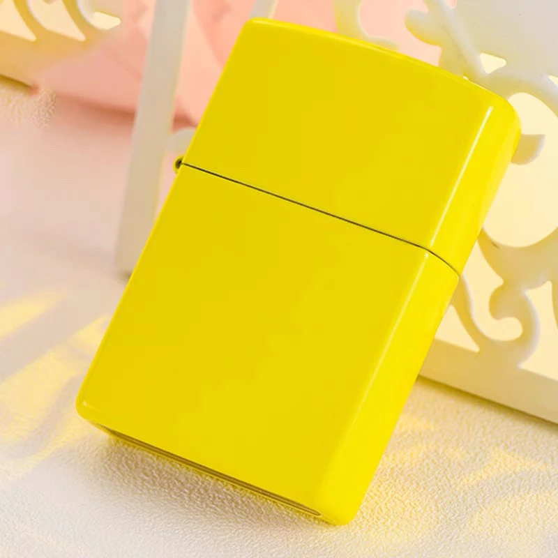 zippo打火机美国 24839 柠檬黄 美版原版 MBJ1