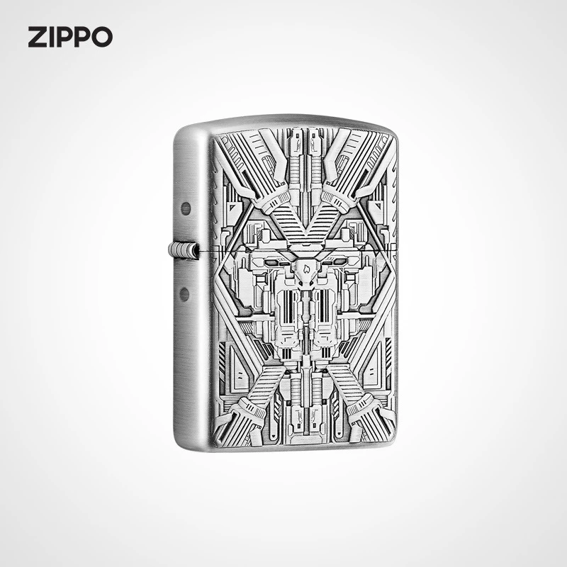 zippo打火机美国 LZE-0491 机械帝国 秩序密室 中版原版 TC9901SK
