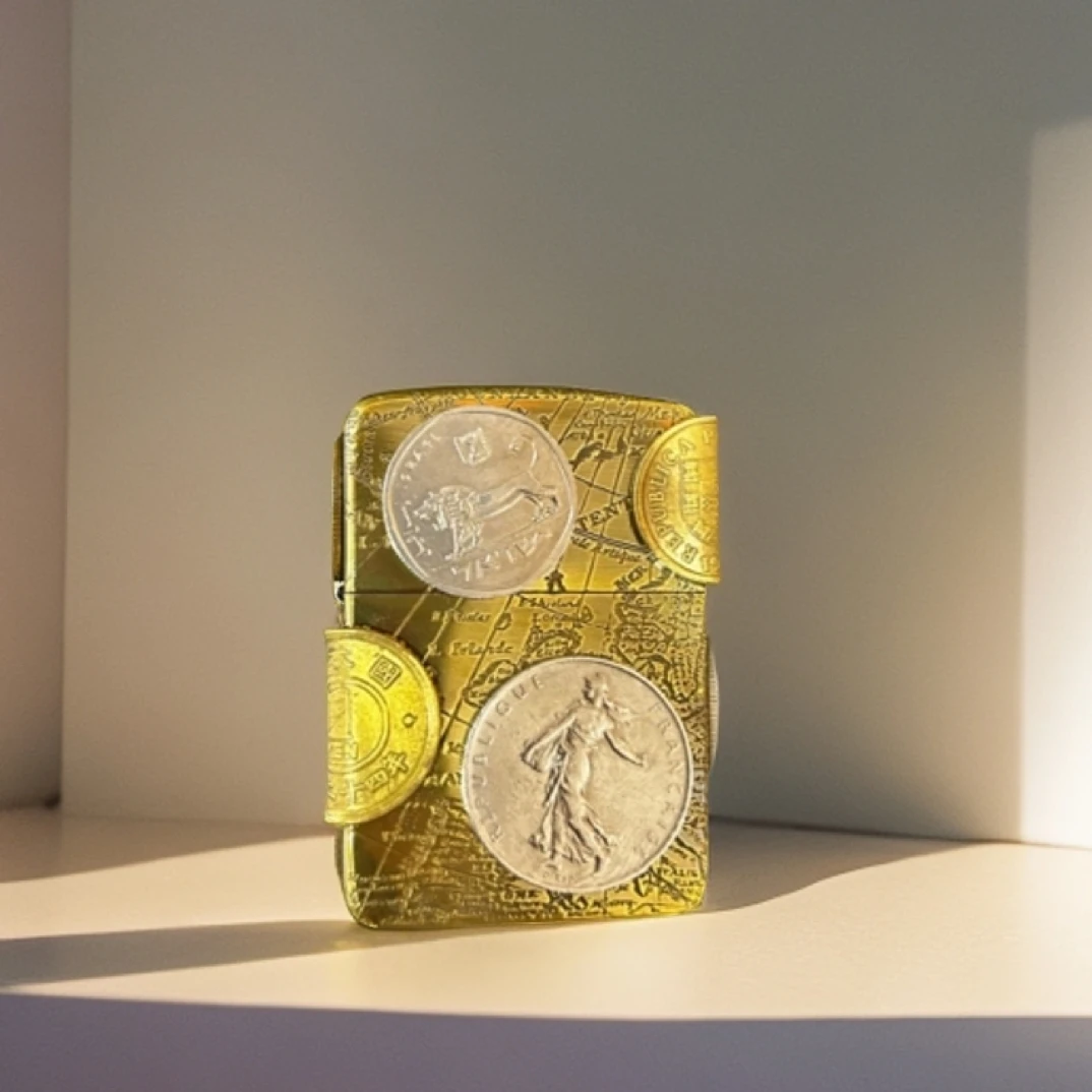 Zippo打火机美国 天下宝藏 DZ-WCTZ-00031 国行正版DY9902TZ