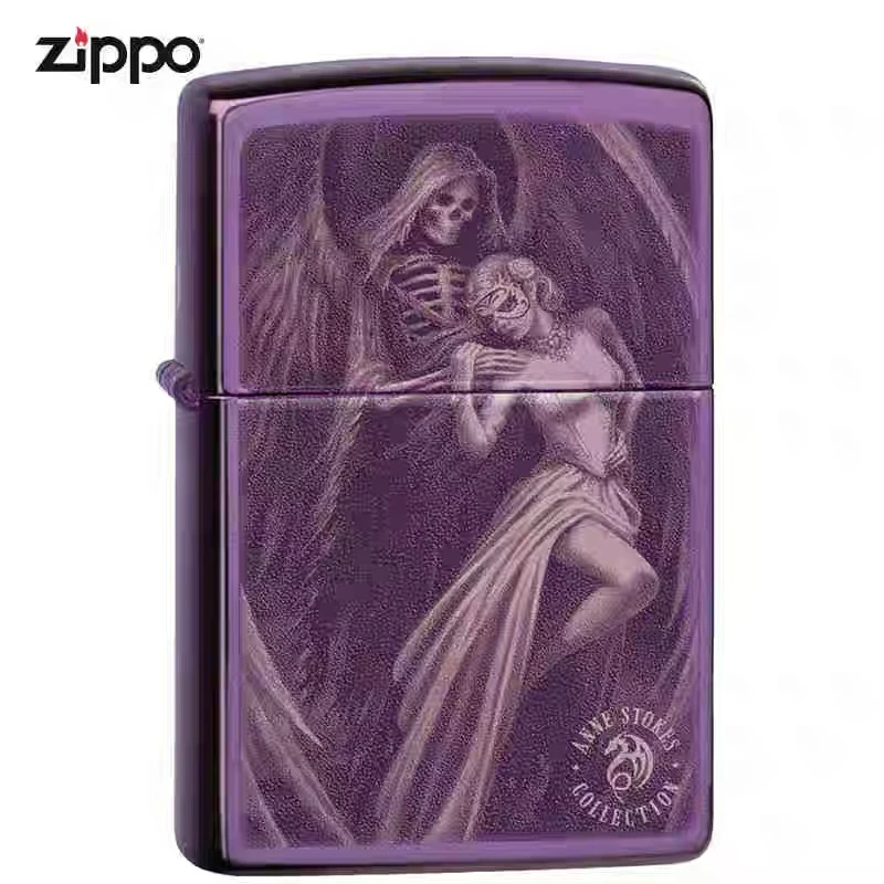 zippo打火机美国 29717 恶魔天使 美版原版