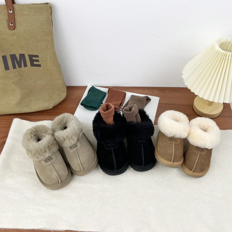 男女童加厚保暖大棉鞋雪地靴23729