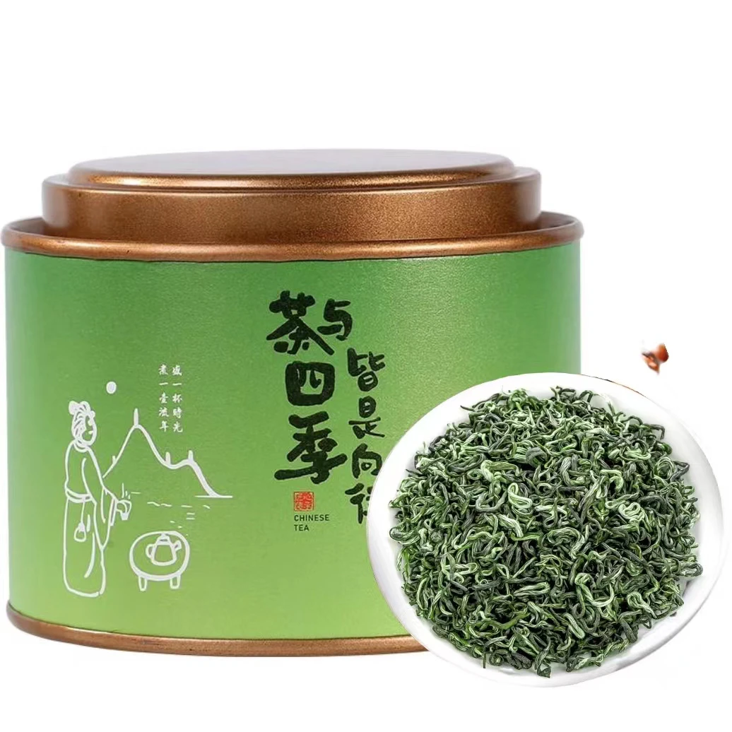碧螺春茶叶新茶正宗浓香型花果香绿茶明前茶嫩芽嫩叶100g散装罐装