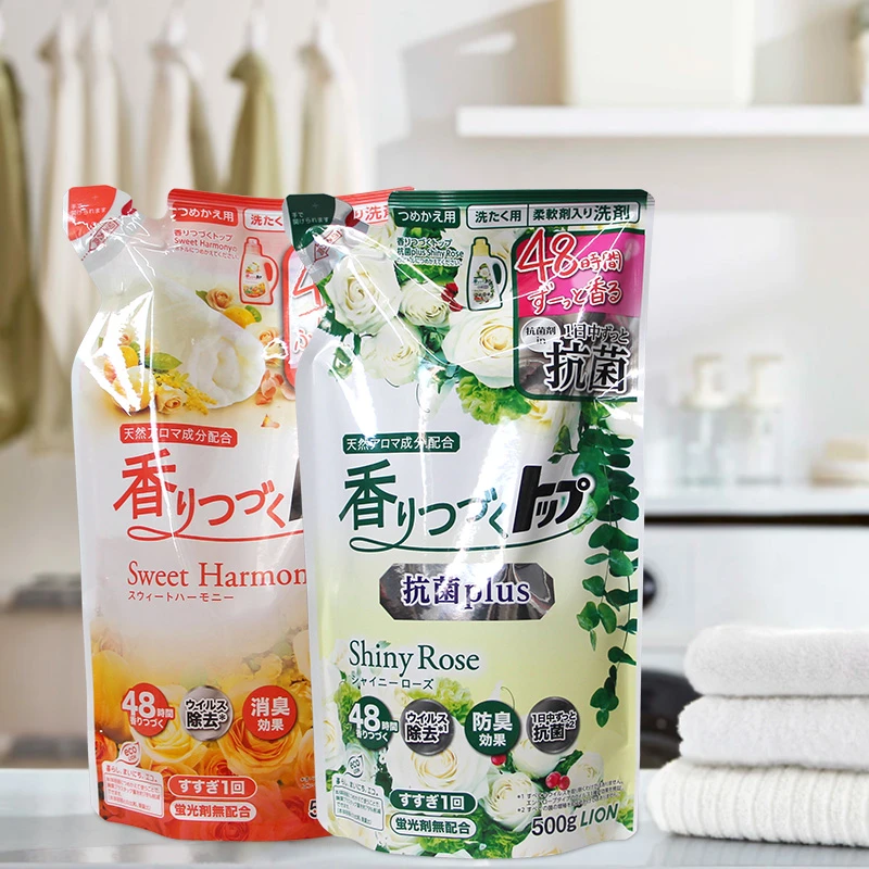 （拍3袋包邮）日本白玫瑰香氛洗衣液500g