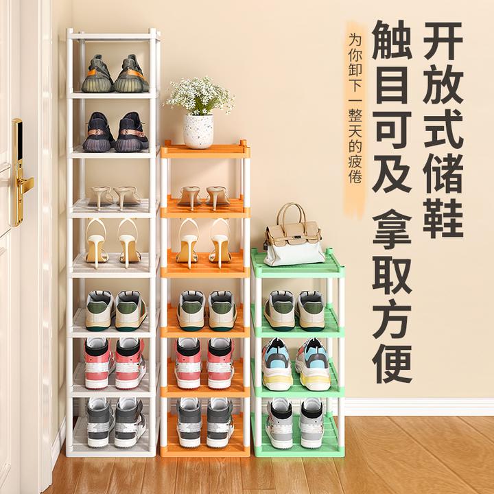 鞋架防尘门口窄折叠鞋架小型办公室宿舍收纳鞋架子省空间收纳鞋柜